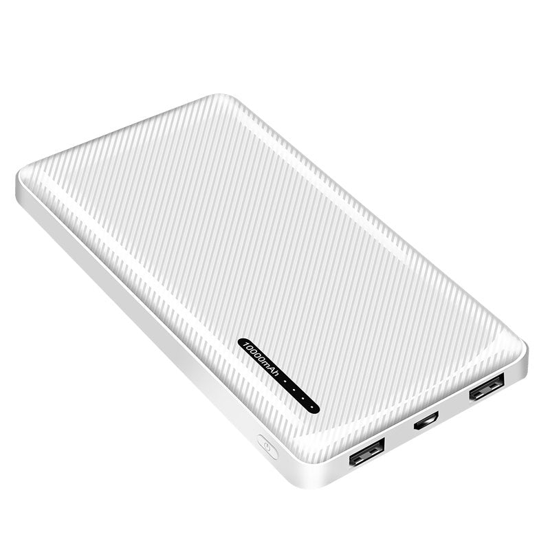 Logilink Power Bank 10.000 Mah White 2xusb-A Usb-C + Fast Charging