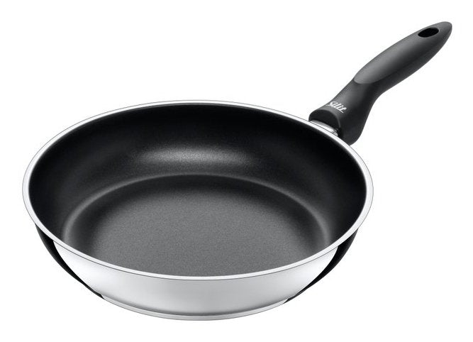 Silit Domus Bratpfannen-Set, 24 & 28 Cm (Acero Inoxidable Negro) 2119306221