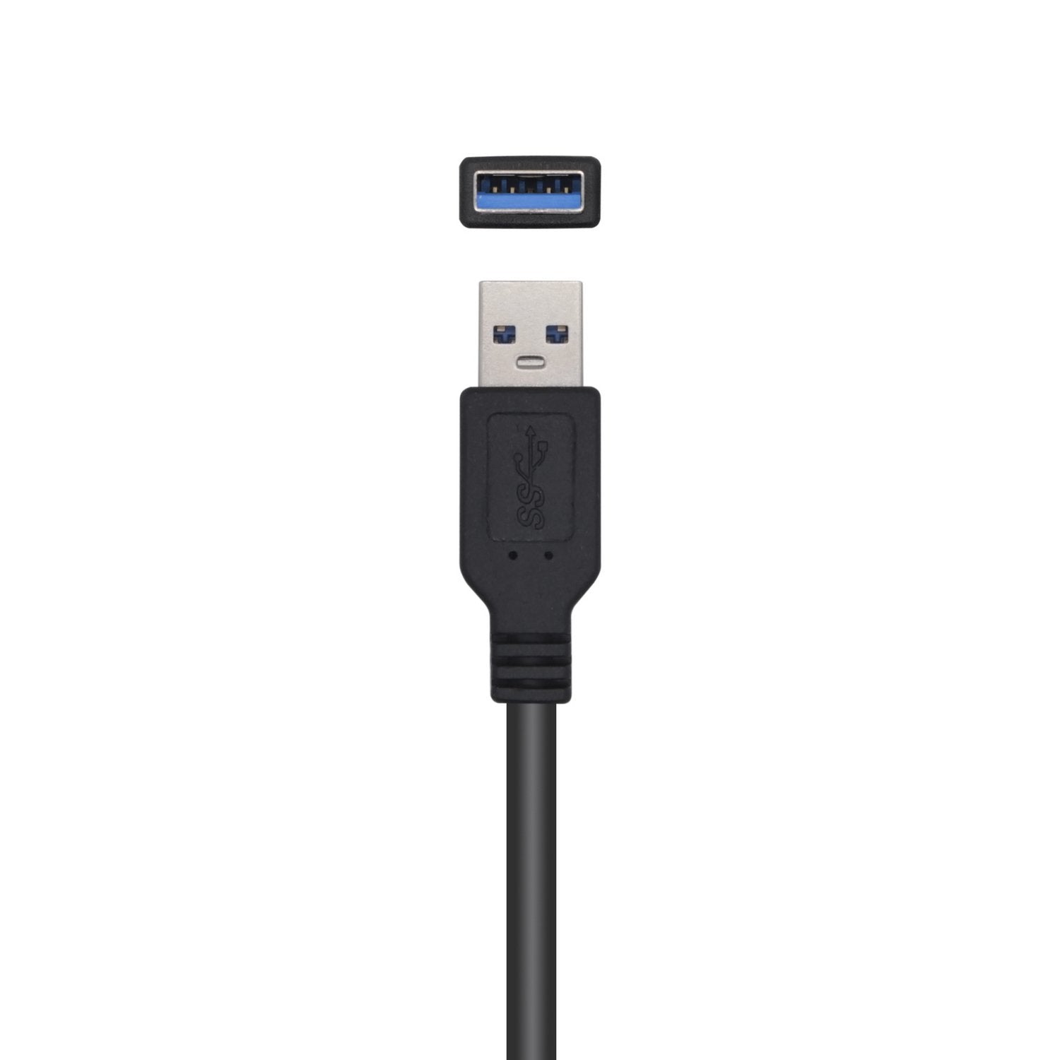 Aisens Cable Usb 3.0 Prolongador Con Amplicador - Tipo A/M-A/H - 5m - Negro