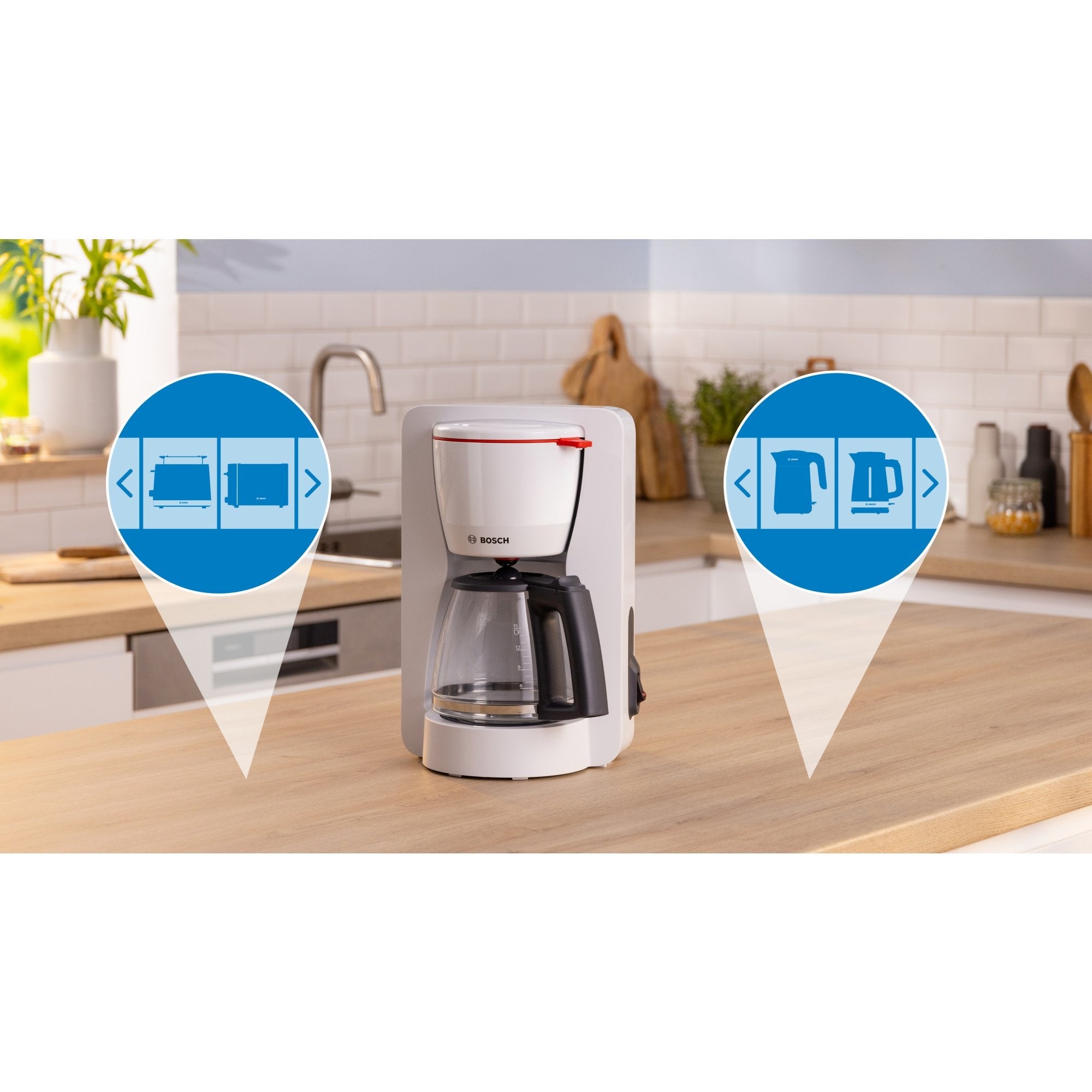 EAN 4242005396955 - Bosch TKA2M111 cafetera eléctrica Manual Cafetera de filtro 1,25 L imagen 10