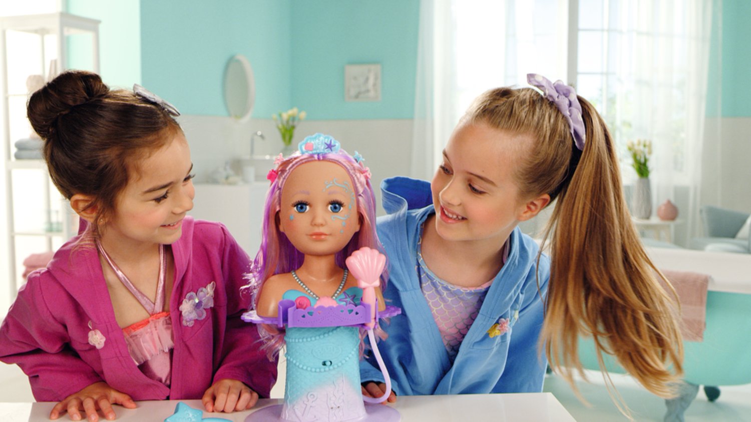 EAN 4001167830550 - BABY born Sister Styling Mermaid Head Muñeca de baño Multicolor imagen 12