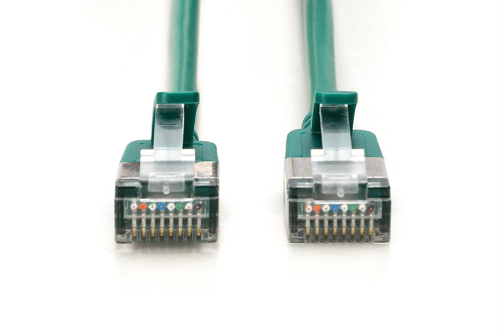 Digitus Cable De Red Cat 6a F/Ftp Slim 1,00m Verde 10 Unidades