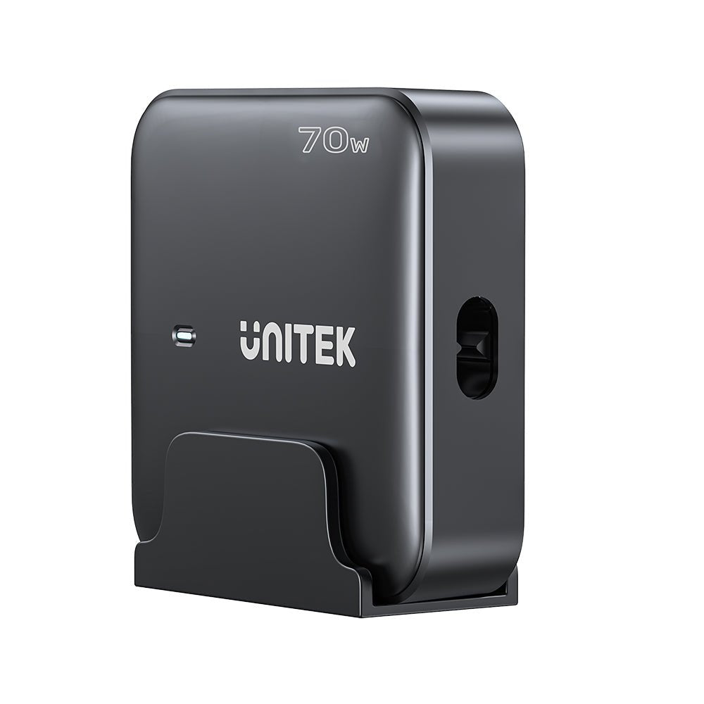 Unitek Ladowarka Biurkowa Gan 70w 2xusb-A 2xusb-C