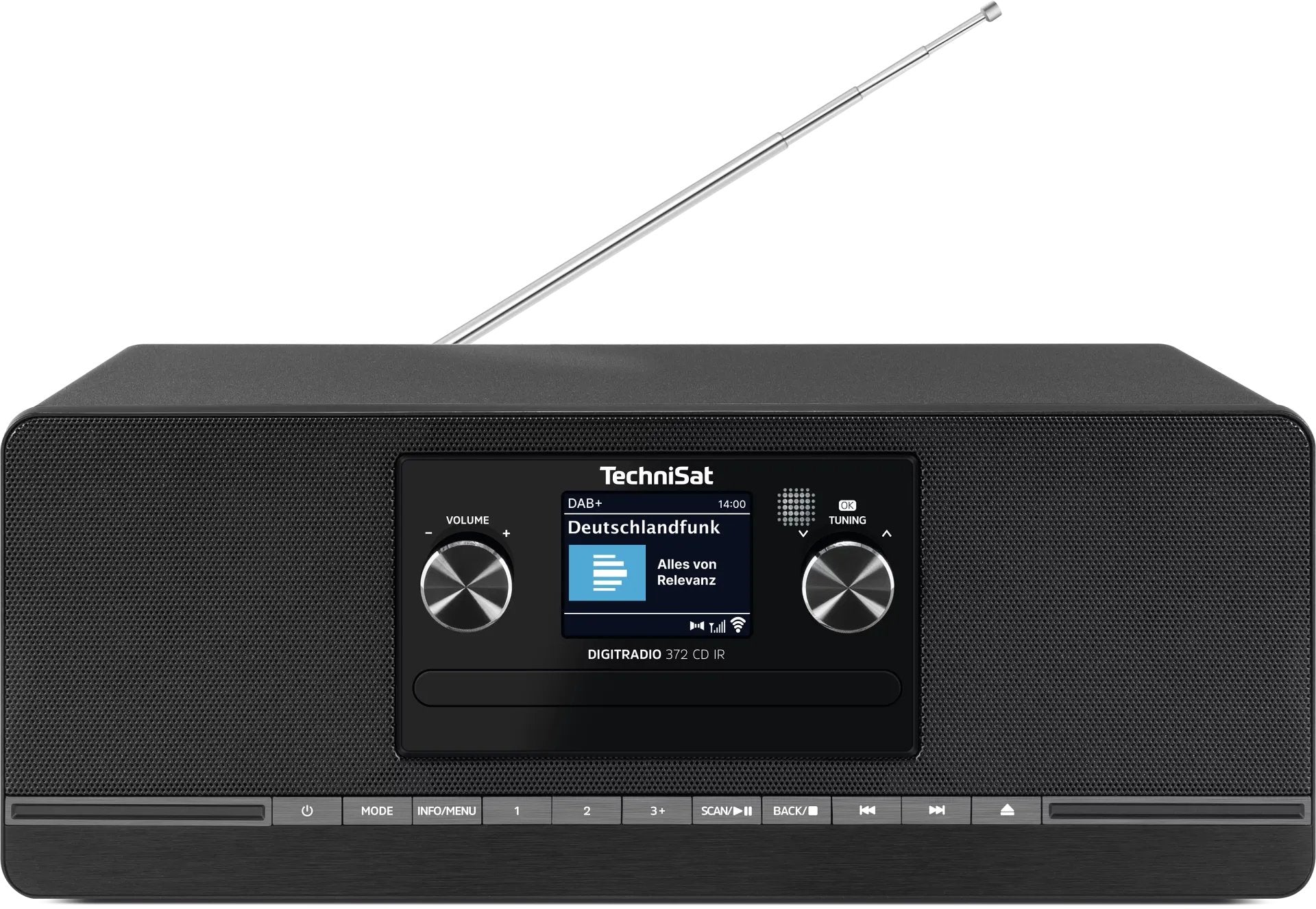 EAN 4019588051027 - TechniSat DIGITRADIO 372 CD IR Internet Analógico y digital Negro imagen 2