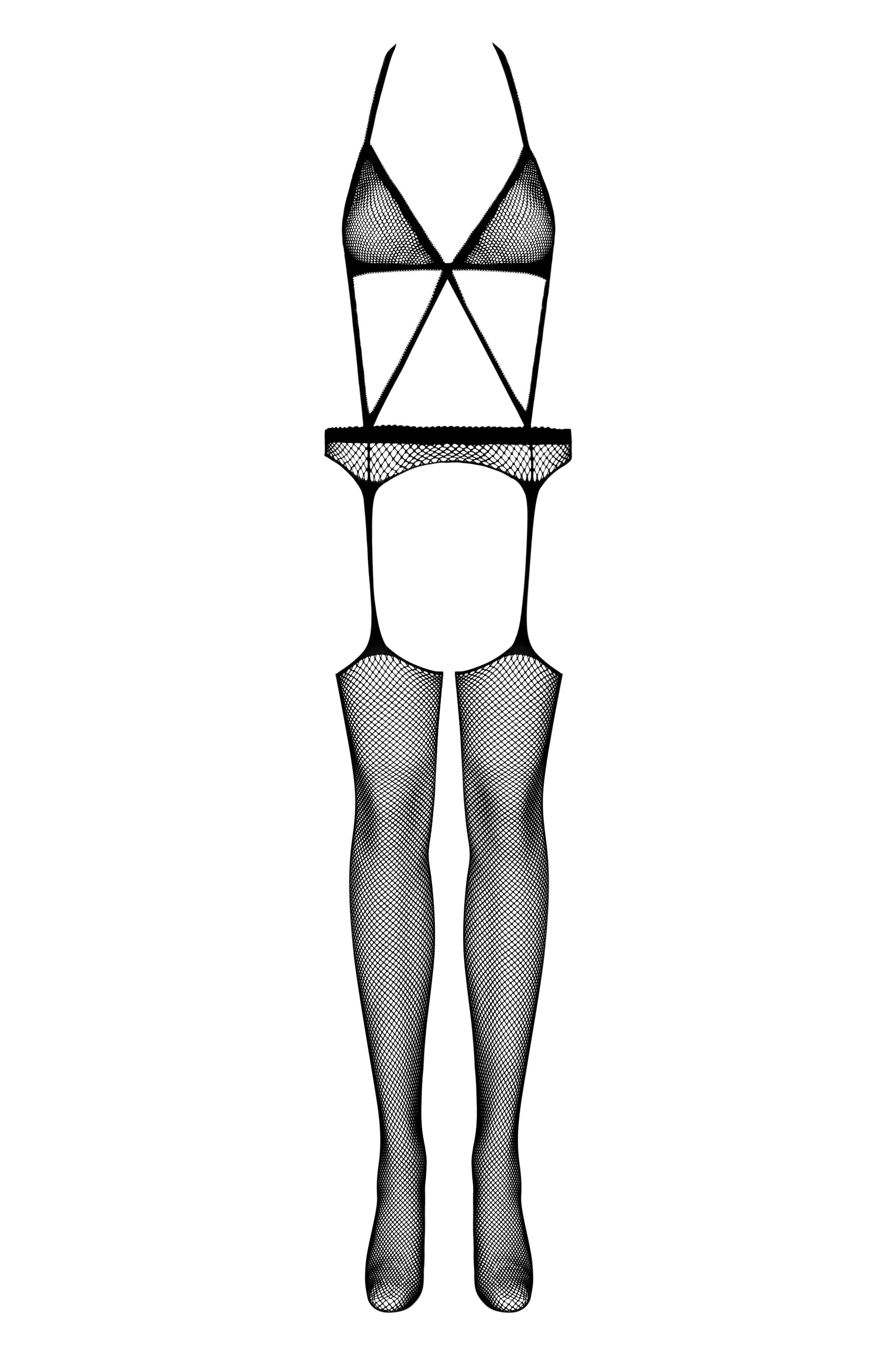 Obsessive Bodystocking Negro  N108 S/M/L
