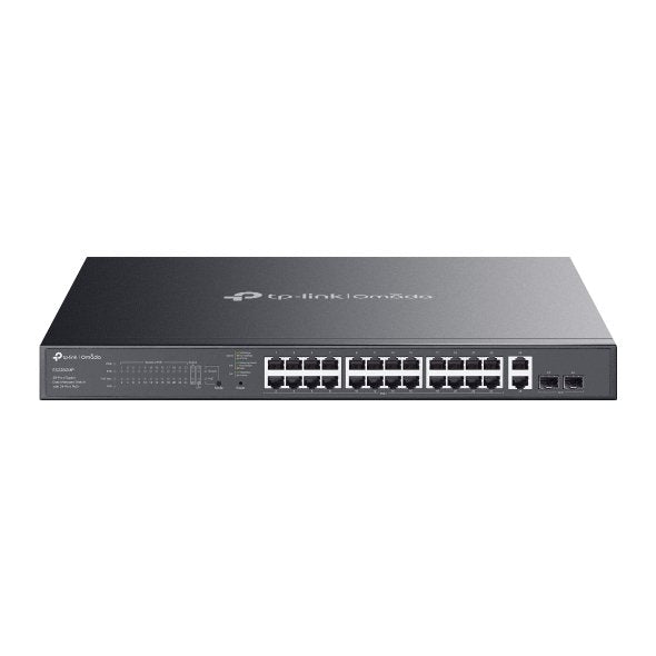 Switch Semigestionable Tp-Link Omada Es228gmp 28p 24xlangb Poe+ 2xlangb 2xsfp 384w Total Metal