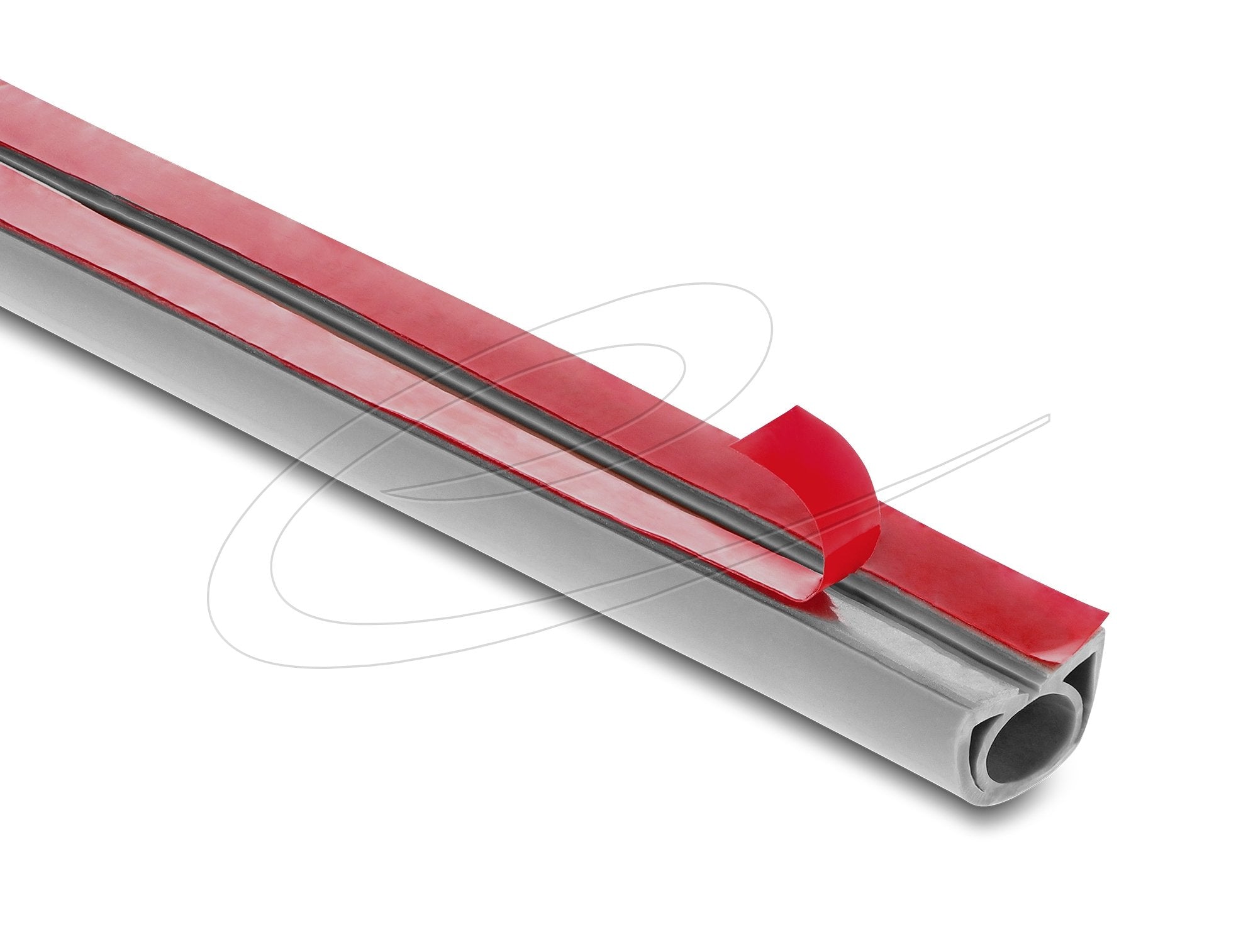 Delock Kabelkanal Pvc Flexibel 20 X 10 Mm - Länge 2 M Gris