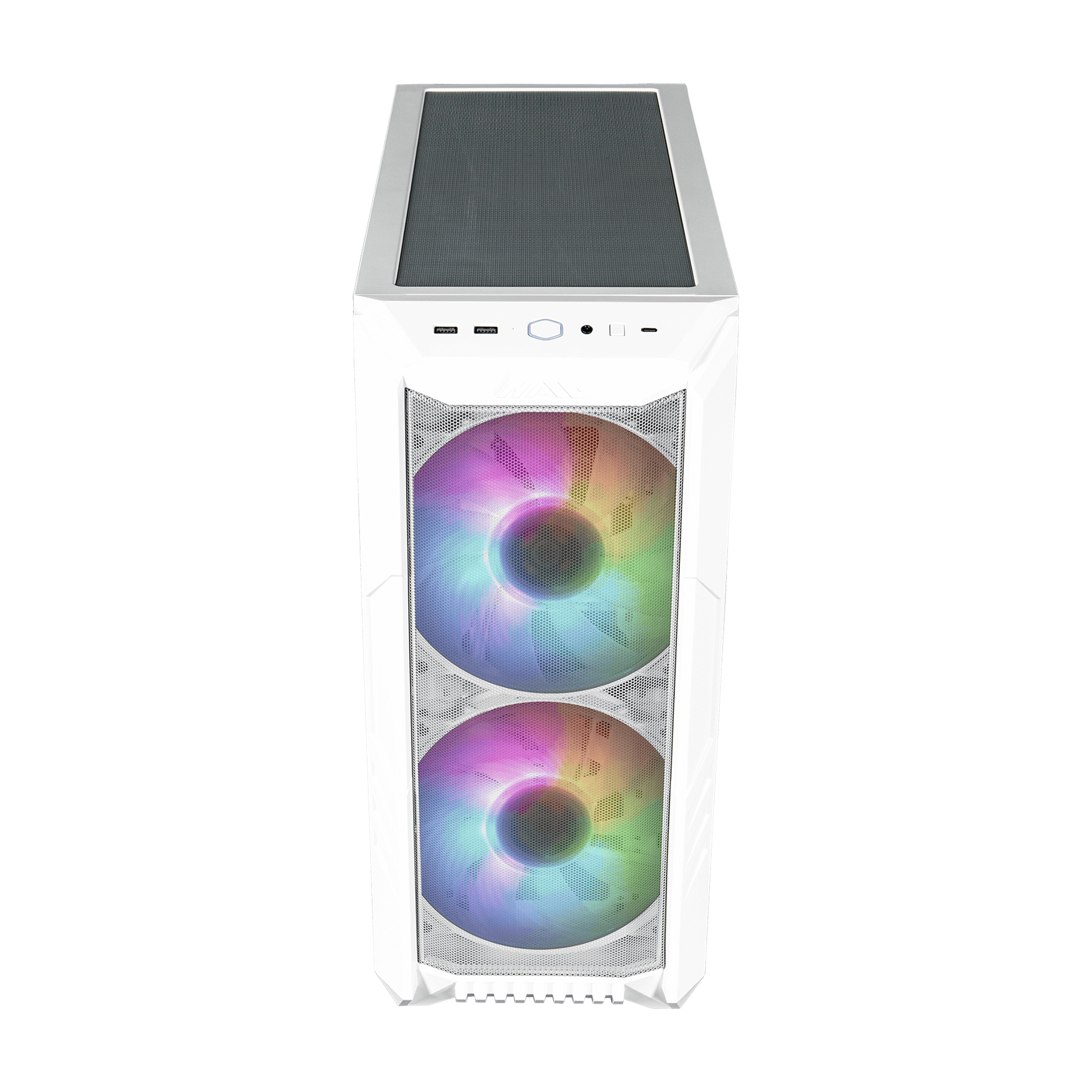 Caja Pc Cooler Master Haf 500 Blanca