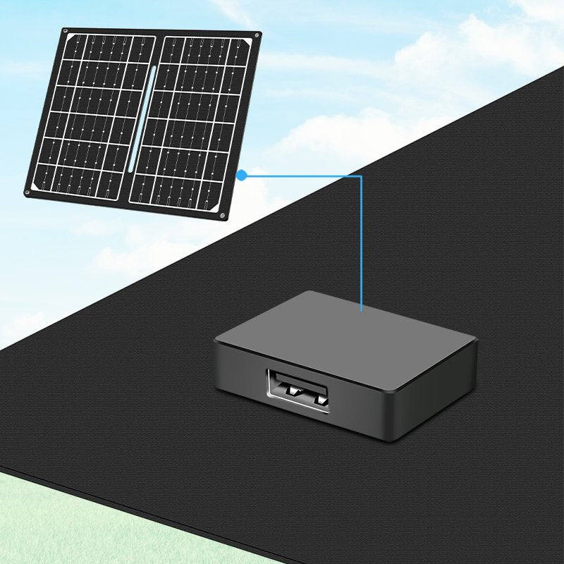 Panel Solar Plegable, 1x Usb-A, 7 W Logilink