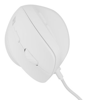 Raton Natec Crake 2 Pro Vertical 12.800 Dpi Optico Blanco