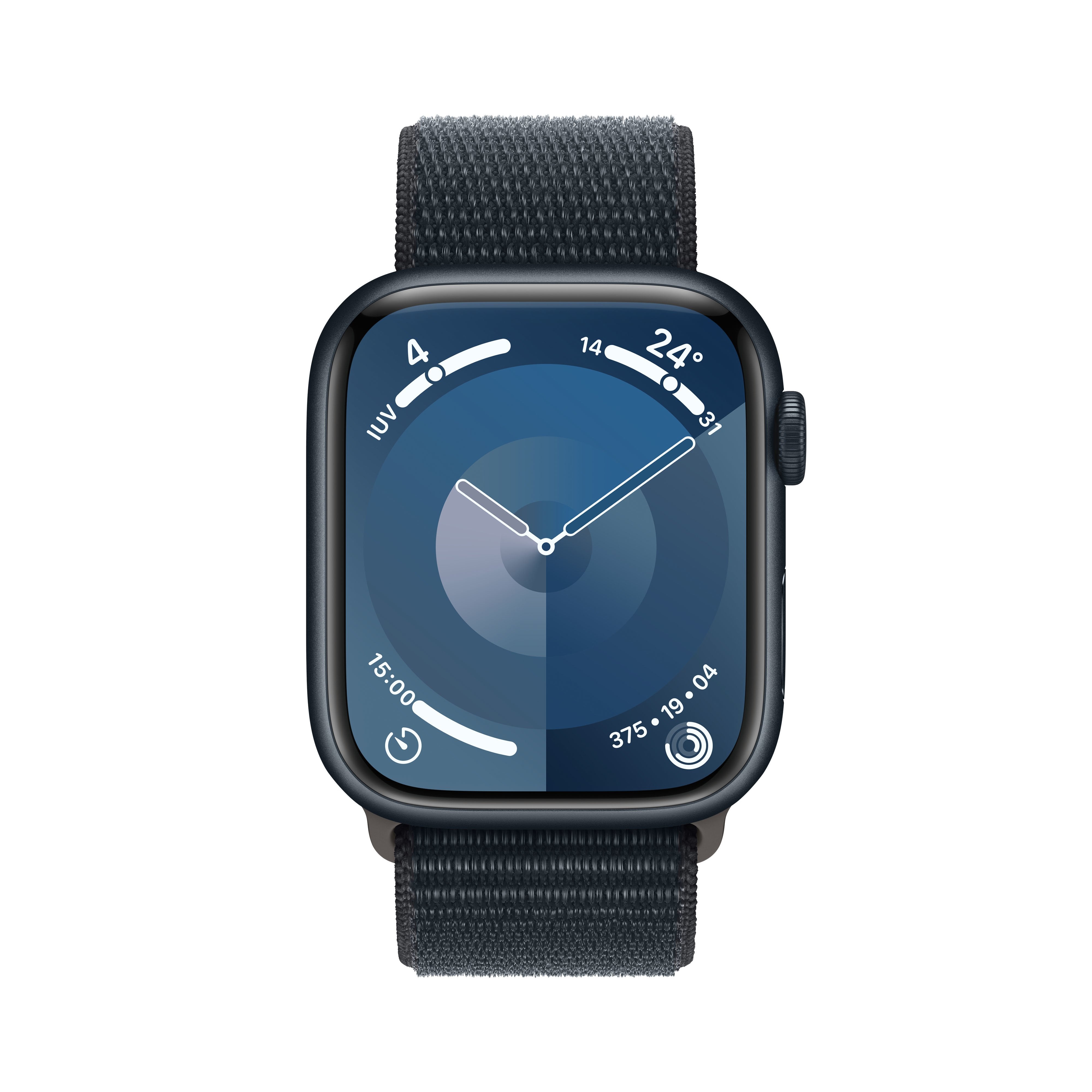 Apple Watch Series 9 Gps + Cellular 45mm Midnight Aluminium Case With Midnight Sport Loop
