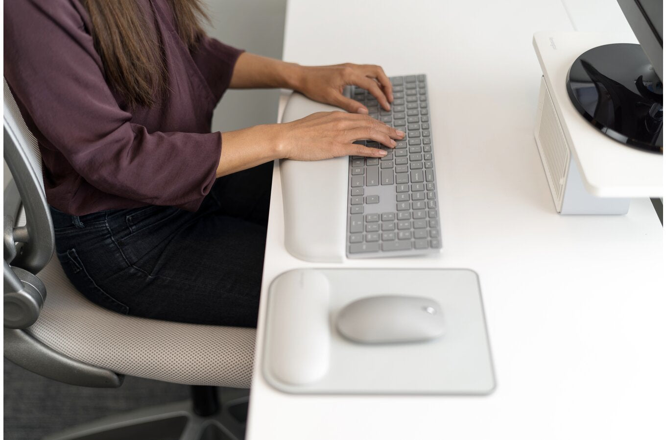 Alfombrilla Raton Y Reposamunecaccs  Ergosoft Mousepad Reposamuneca