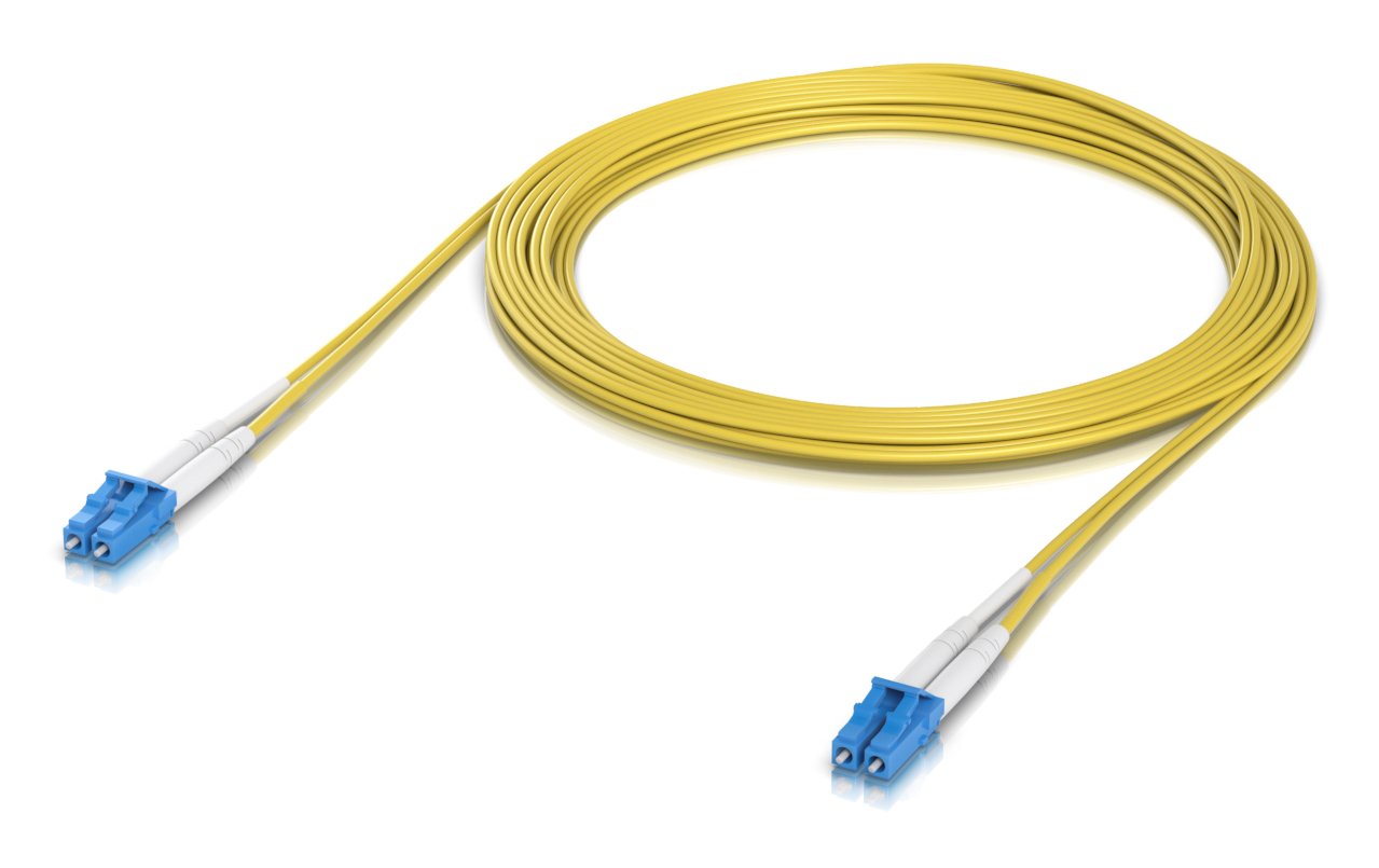Ubiquiti Uacc-Ofc-S2-Lulu-5m Cable De Conexi&Oacute N De Fibra Ligero De 5m Para Conexiones De Hasta 100gb Monomodo Os2 Con Conectores Lc Upc D&Uacute Plex