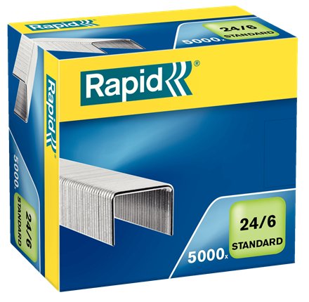 EAN 7313468598006 - Rapid 24859800 grapa Paquete de grapas 5000 grapas imagen 1