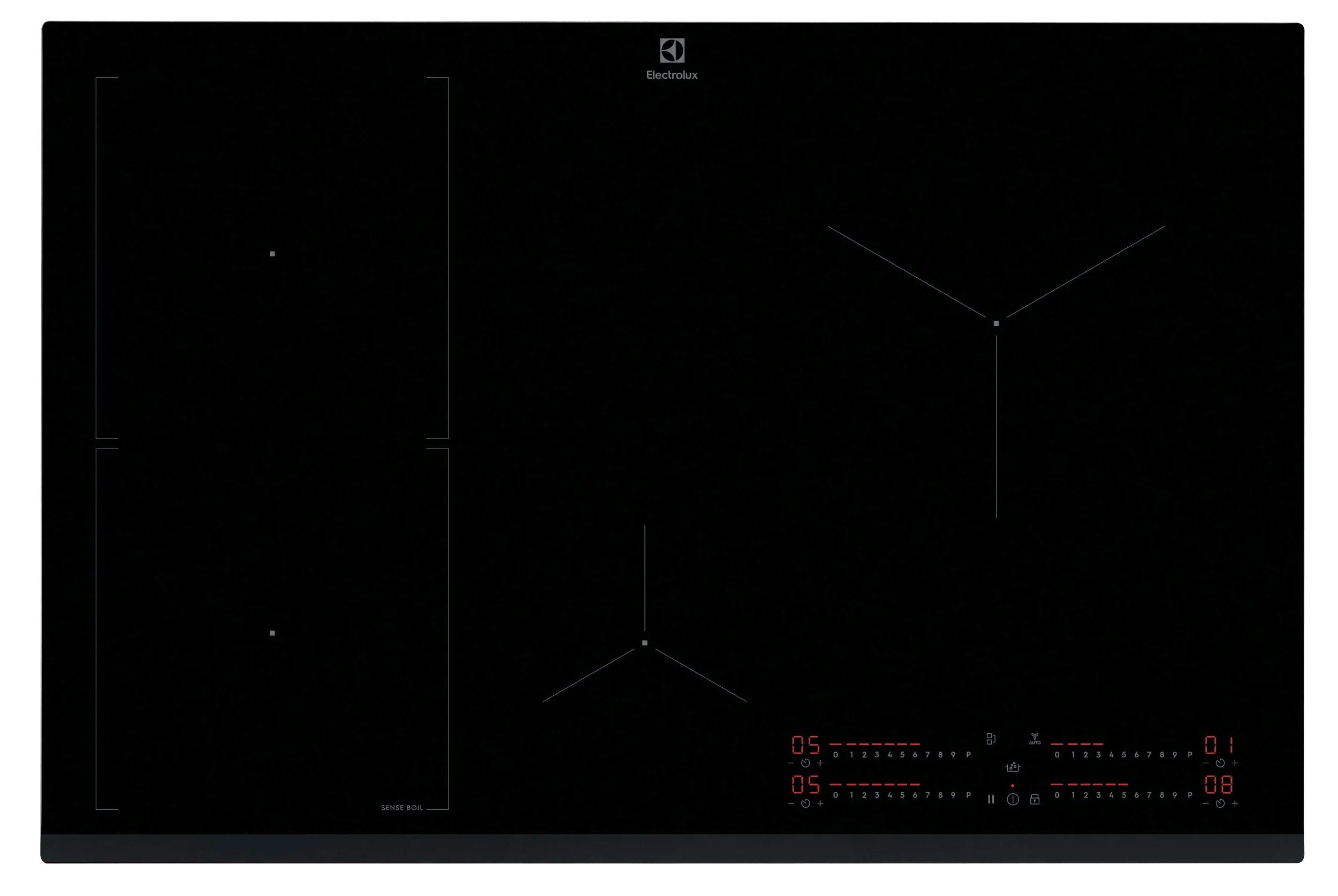 EAN 7333394032122 - Electrolux EIS82453 Negro Integrado 80 cm Con placa de inducción 4 zona(s) imagen 1