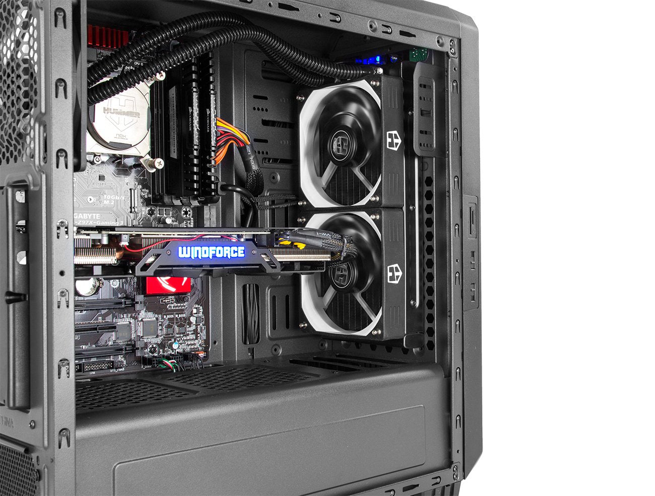 Caja Pc Nox Atx Hummer Zs Negra