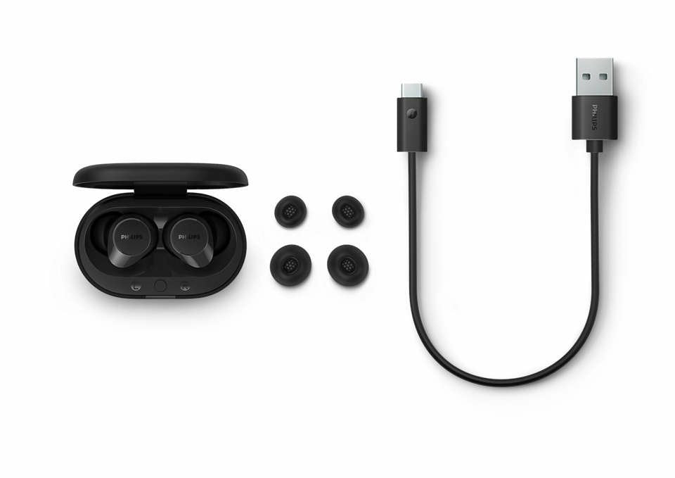 EAN 4895229138056 - Philips TAT1209BK/00 auricular y casco Auriculares True Wireless Stereo (TWS) Dentro de oído Llamadas/Mús imagen 6