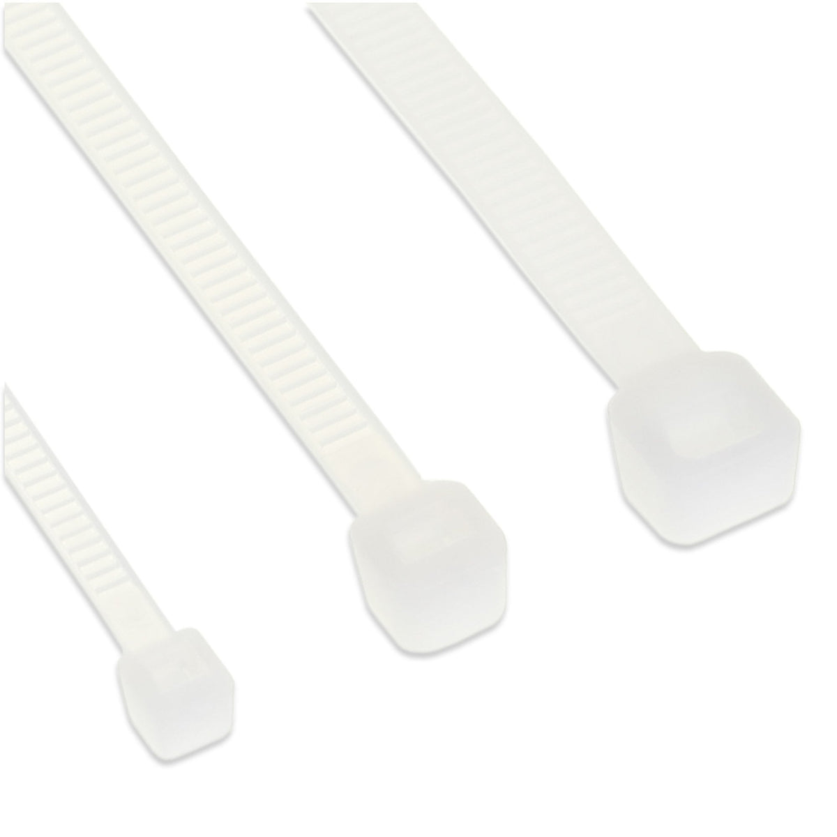 Bridas Inline Largo 650 Mm Ancho 9 Mm Blanco 10 Uds.