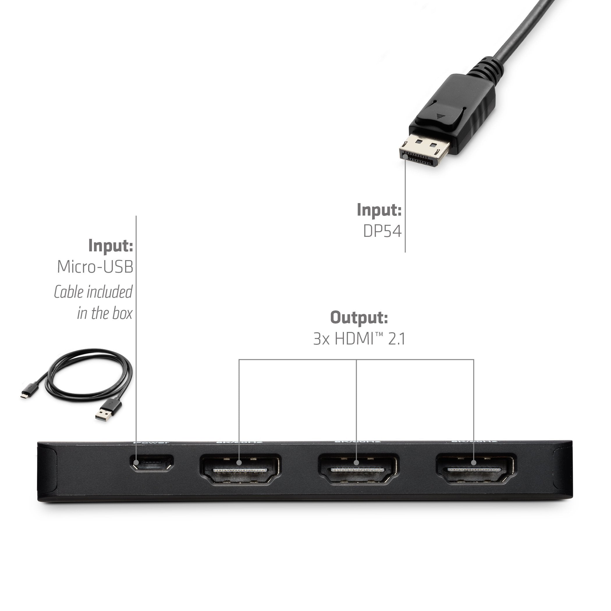 EAN 8719214473471 - CLUB3D CSV-7330 hub de interfaz 13,5 Mbit/s Negro imagen 9