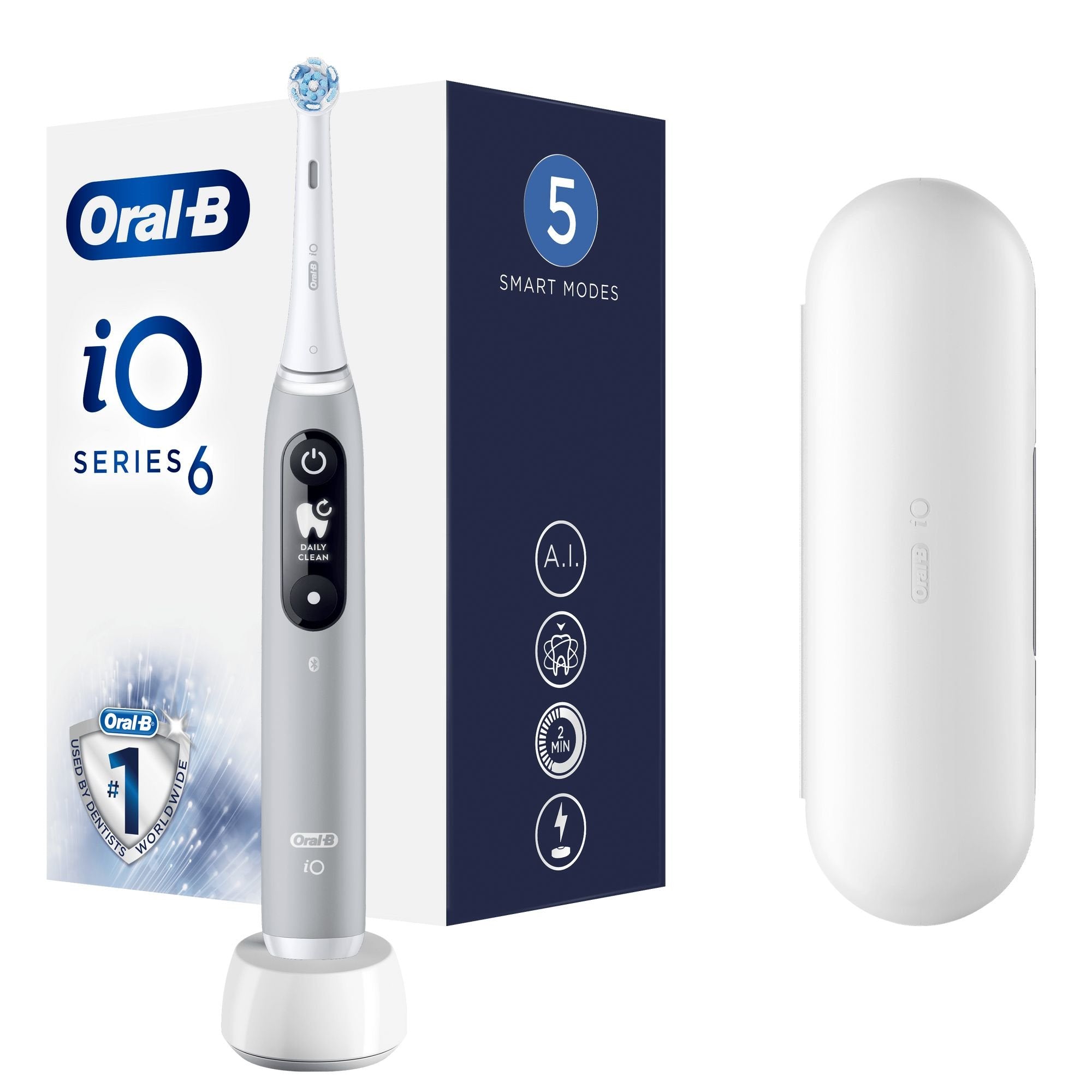 Oral-B Io 80351524 Cepillo Eléctrico Para Dientes Adulto Gris