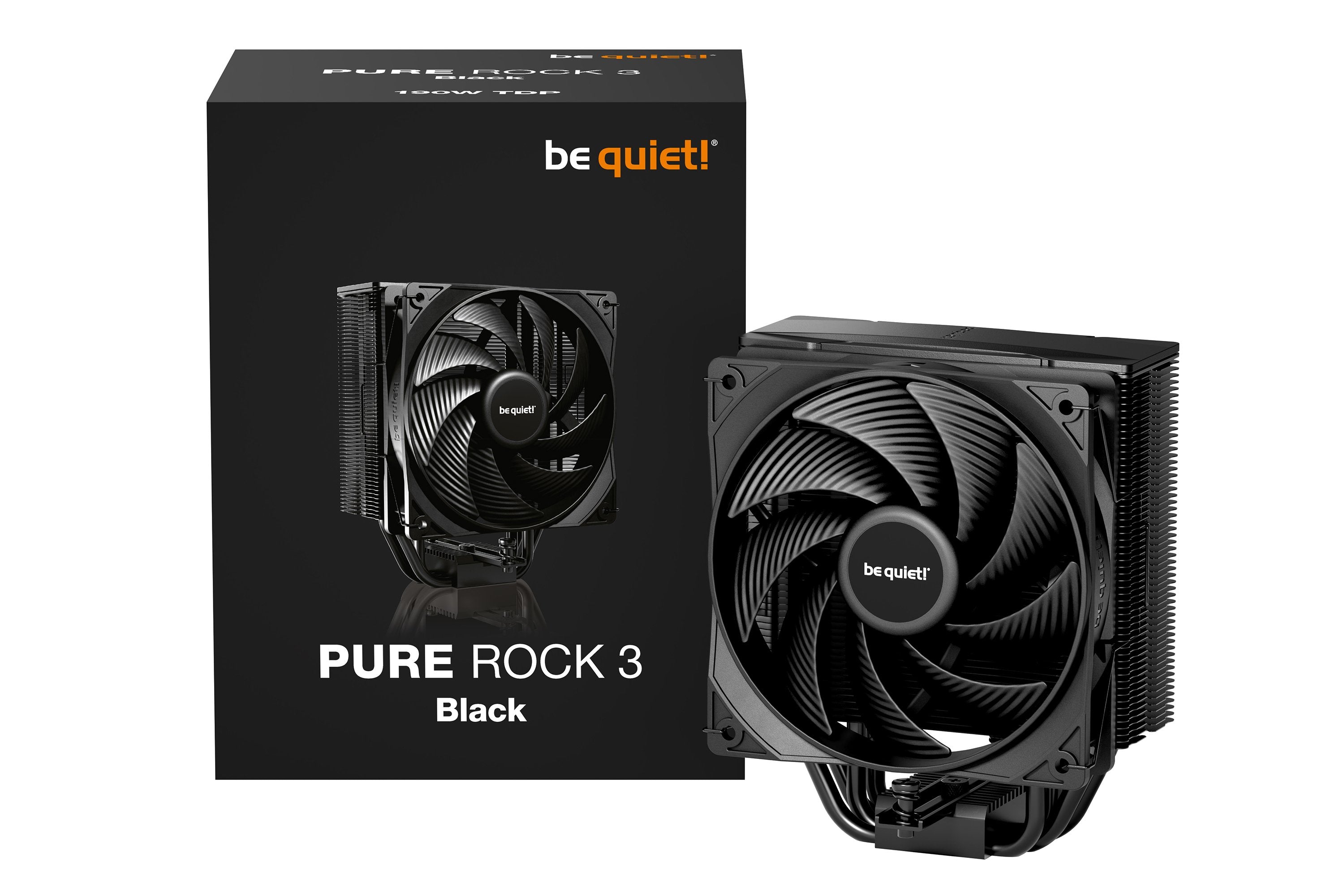EAN 4260052192481 - be quiet! Pure Rock 3 Black Procesador Refrigerador de aire 12 cm Negro 1 pieza(s) imagen 5