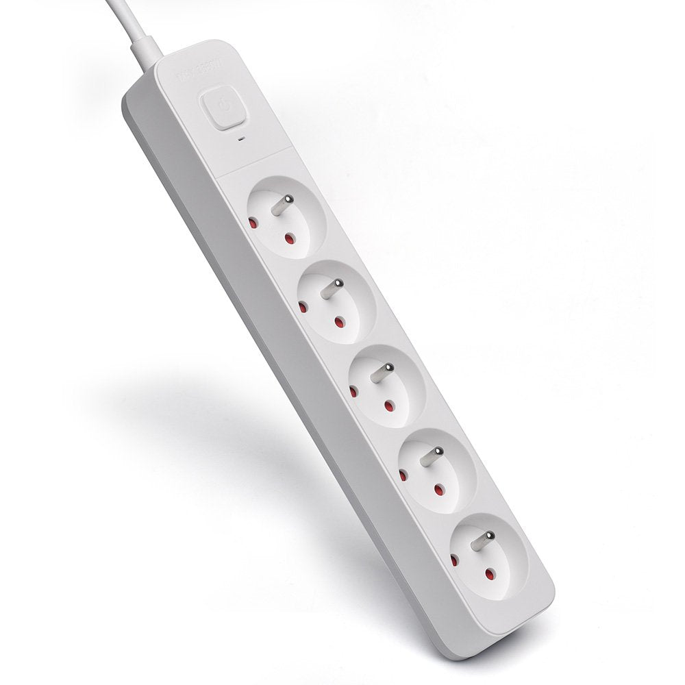 Regleta De 5 Enchufes 3m Blanco Savio Lz-09