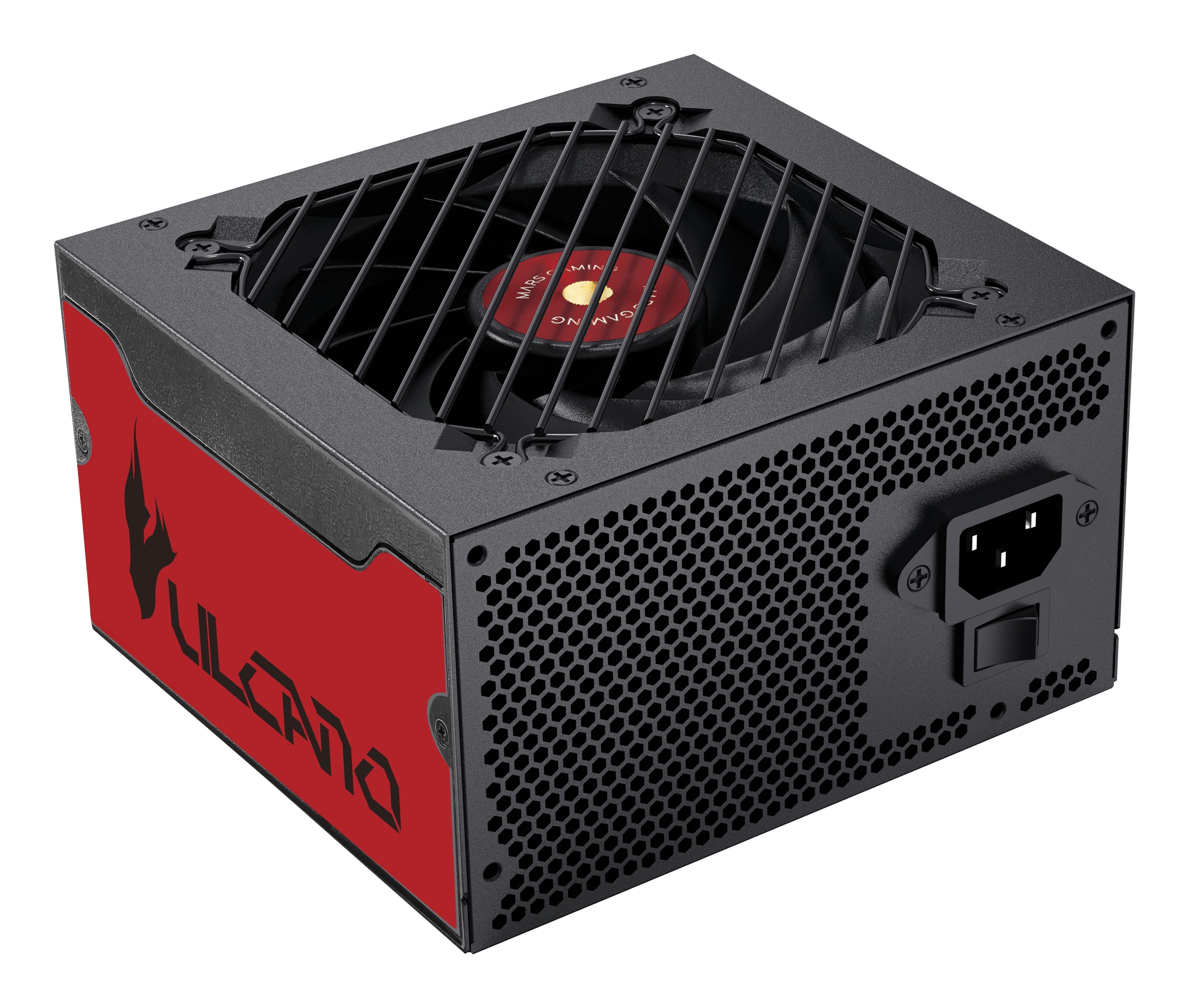 Fuente De Alimentación Mars Gaming Mpvu750sim  750 W 24-Pin Atx Atx Negro, Rojo