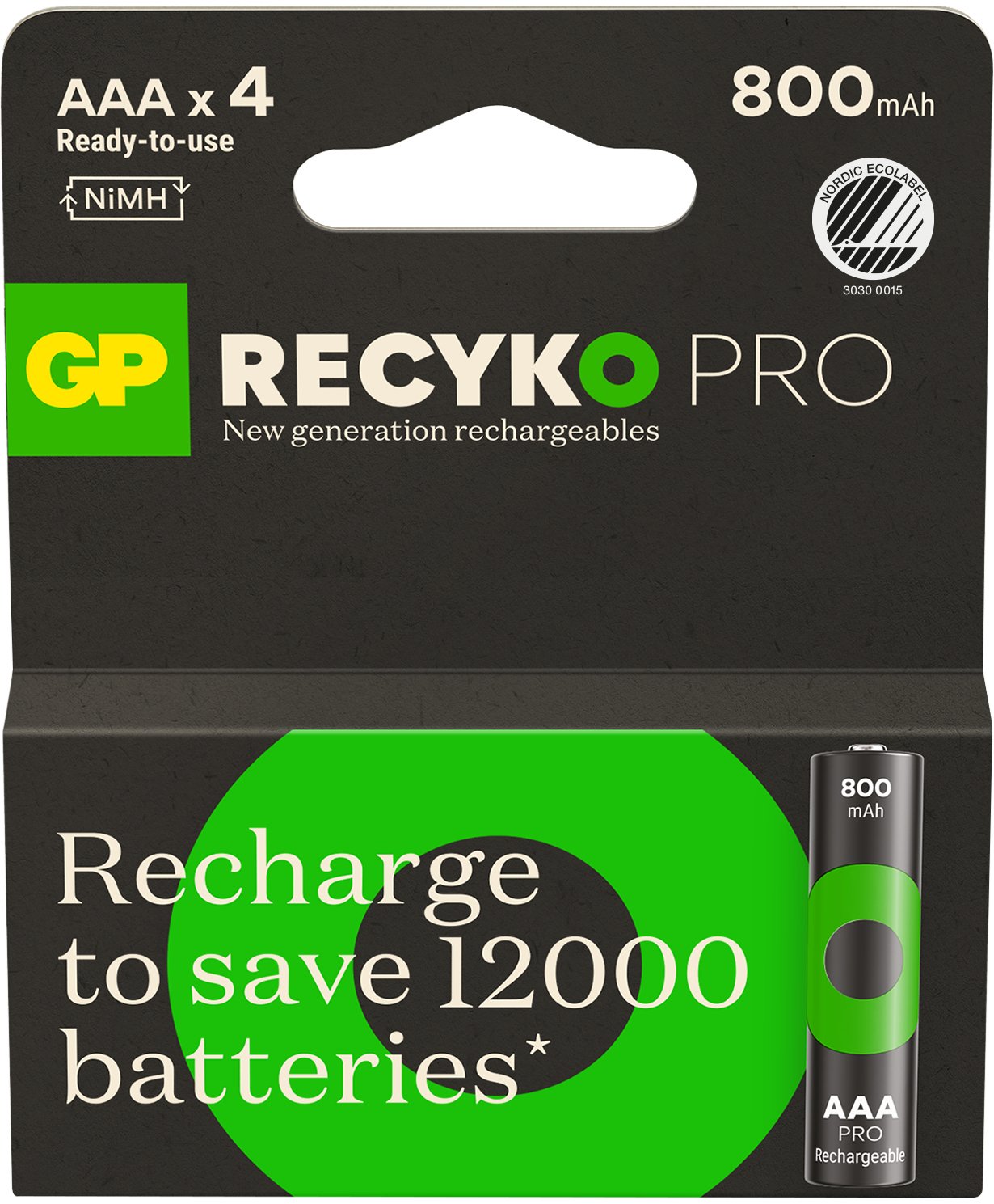 EAN 4891199223723 - GP Batteries 201244 pila doméstica Batería recargable AAA Níquel-metal hidruro (NiMH) imagen 2