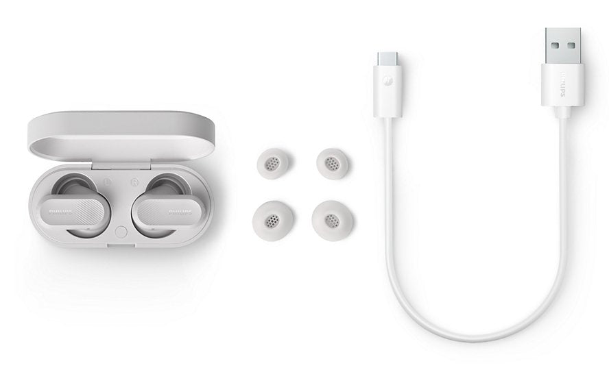 Auriculares Philips Tat3509wt/00 Blanco