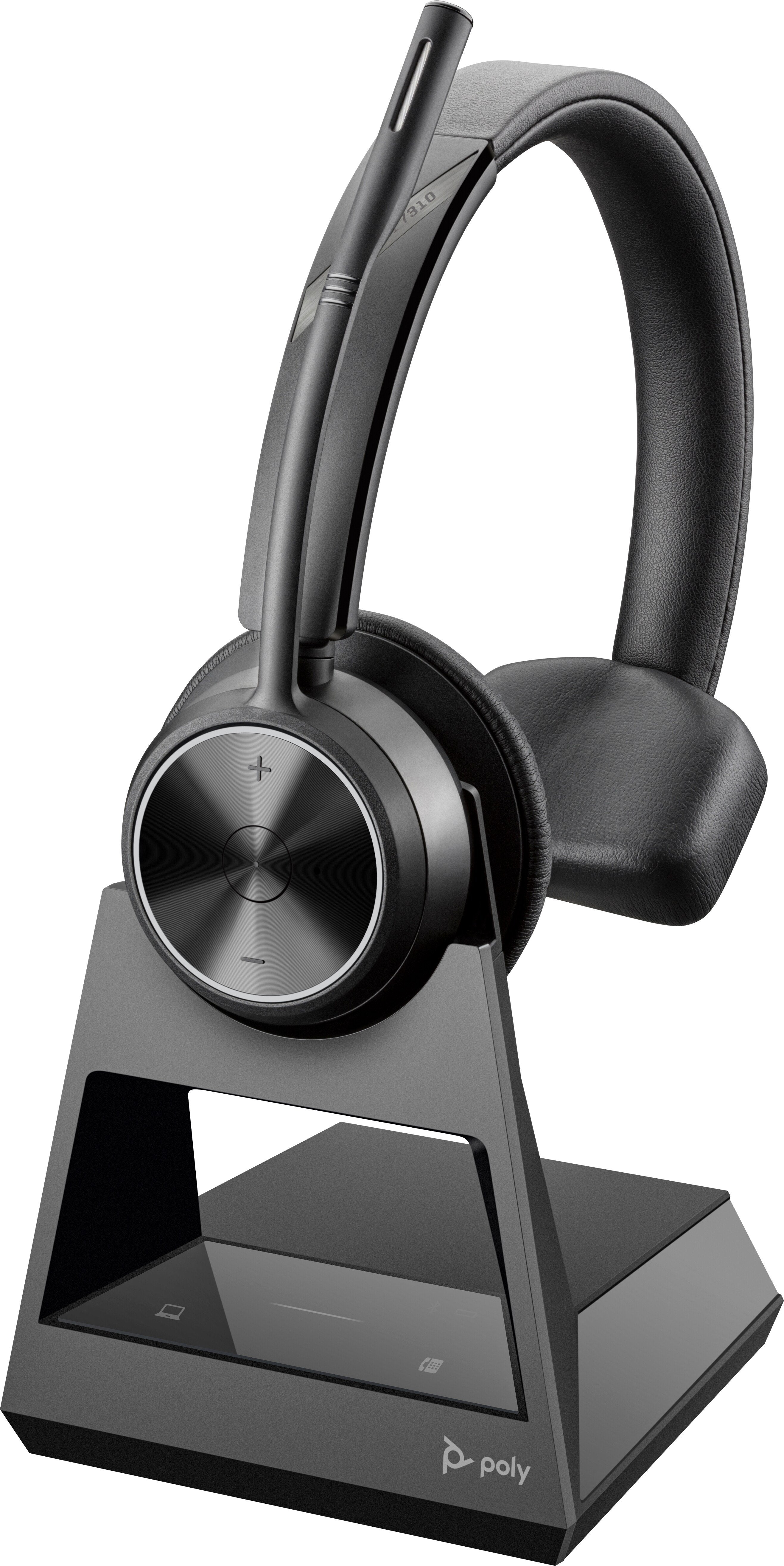 EAN 0197497837926 - HP Poly Savi 7310 UC Monaural DECT 1880-1900 MHz Headset Inalámbrico Diadema Oficina/Centro de llamadas B imagen 2