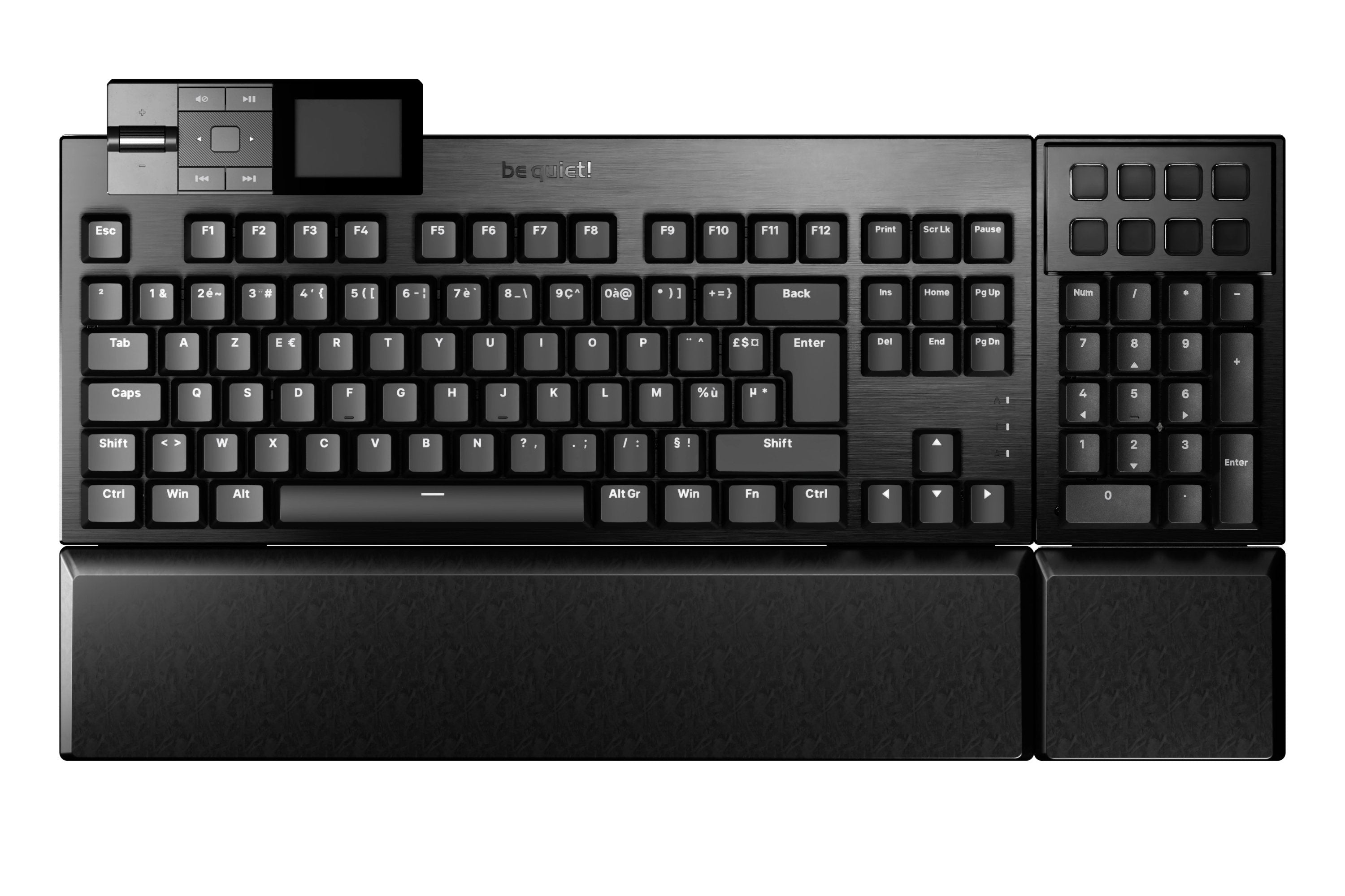 Teclado Gamer Mecánico (Silent Táctil) Be Quiet Dark Mount Rgb (Negro)