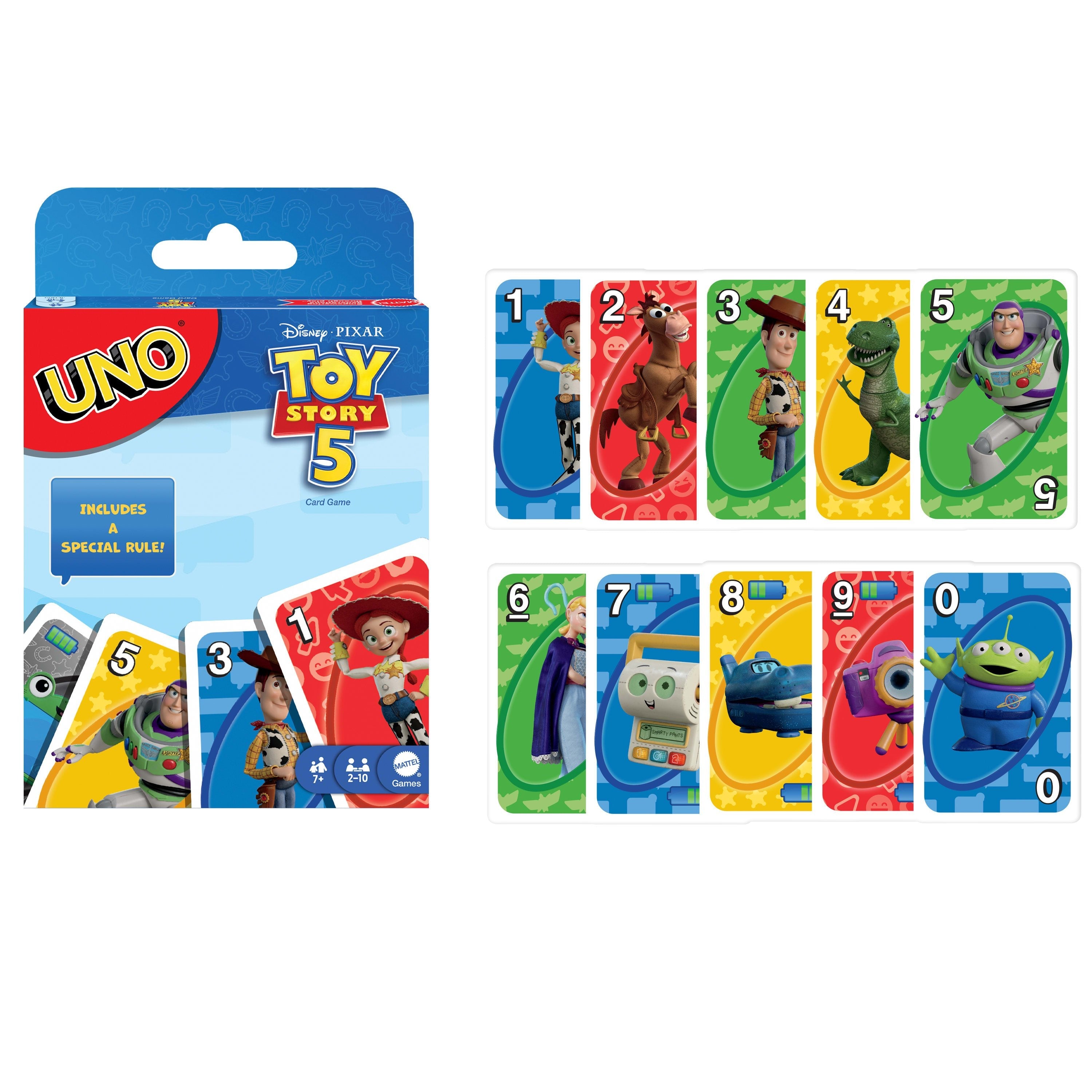 Juego Cartas Uno Toy Story 5 Disney Pixar