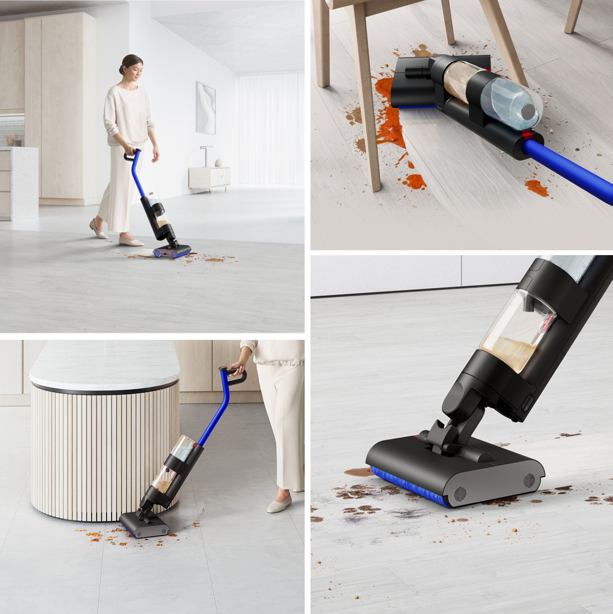 EAN 5025155096772 - Dyson Wash G1 Aspiradora escoba Batería Húmedo Sin bolsa Negro, Azul imagen 27