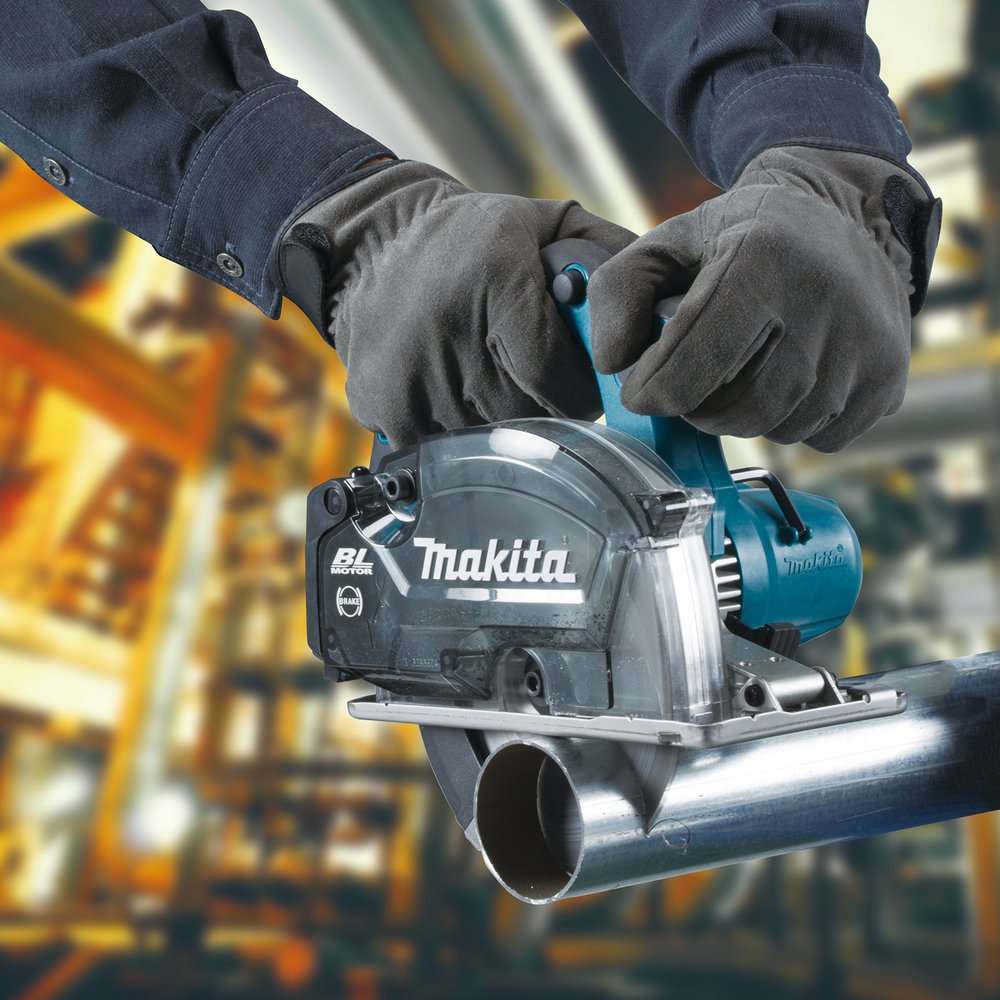 Makita Sierra Circular Inalámbrica Dcs553z, 18 Voltios
