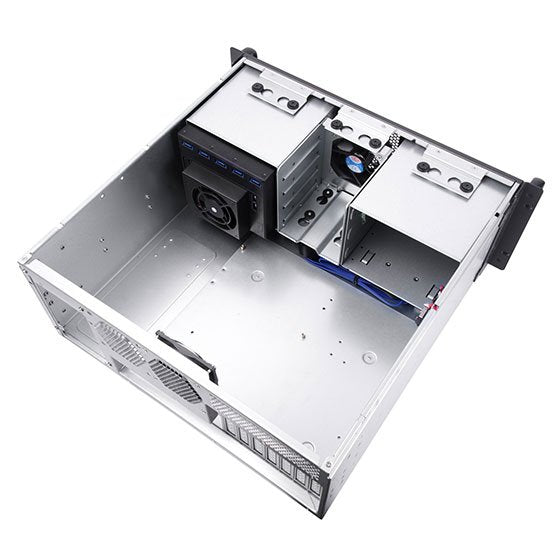Silverstone  Sst-Rm41-H08, Chasis Servidor Con Factor De Forma 4u, 5 X 3,5Cambiables En Caliente Y 3 X 5,25