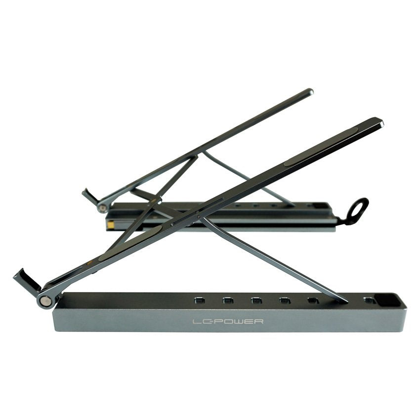 Lc Power Lc-Hub-C-Multi-Stand Para Portatil Hdmi, Mdp, Vga,2xusb3.2, 2xusb-C, Lan,Sd/Msd, Aux