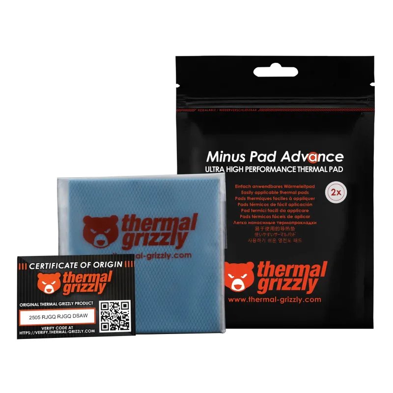 EAN 4260711991370 - Thermal Grizzly Minus Pad Advance Parche térmico imagen 7