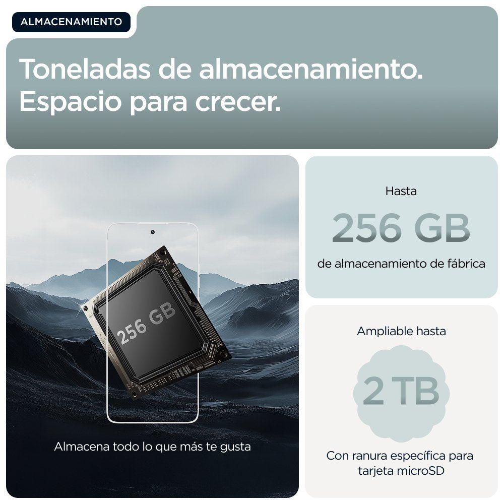 EAN 840023292149 - Motorola moto g56 5G 17,1 cm (6.72") Ranura híbrida Dual SIM Android 15 USB Tipo C 8 GB 256 GB 5200 mAh Gr imagen 18