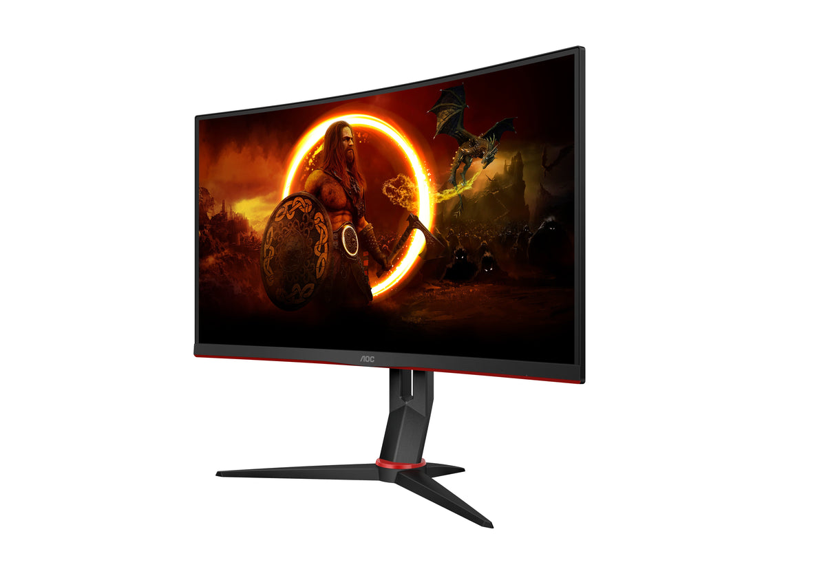 EAN 4038986182263 - AOC G2 C27G2Z3/BK pantalla para PC 68,6 cm (27") 1920 x 1080 Pixeles Full HD LED Negro, Rojo imagen 4