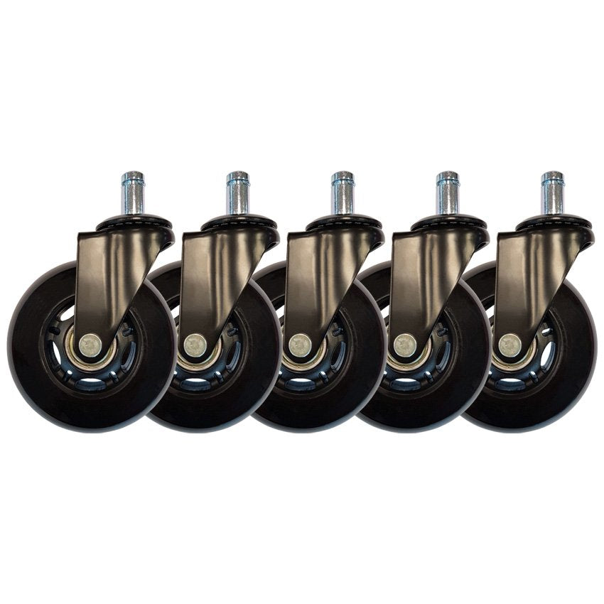 Lc-Power Ruedas Para Silla Gaming Univ. 7bb-Speed (Negro/Negro)