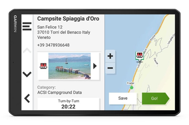 EAN 0753759298647 - Garmin 1095 navegador Fijo 25,6 cm (10.1") TFT Pantalla táctil 554 g Negro imagen 4