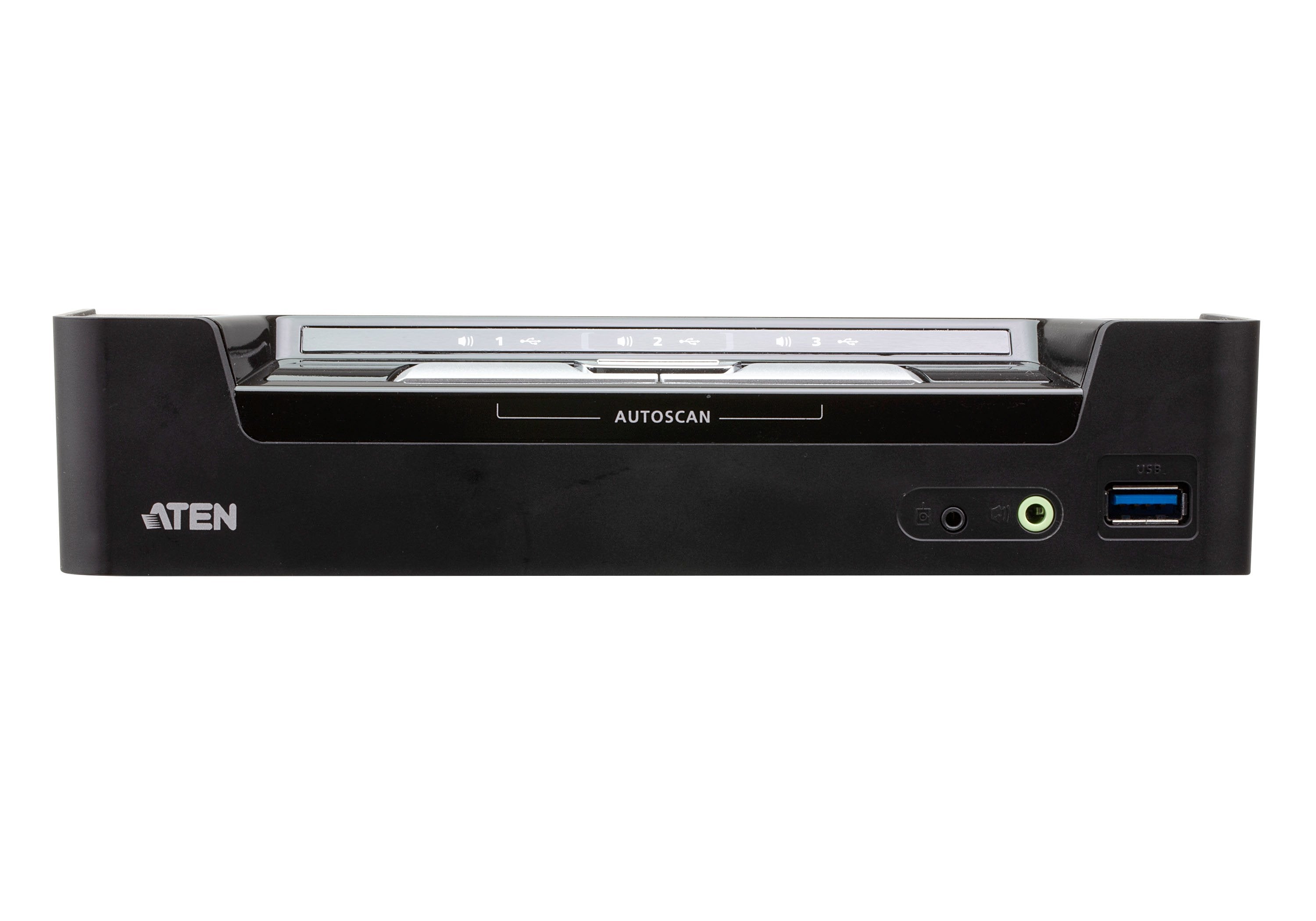 EAN 4710469340604 - ATEN CS1953-AT interruptor KVM Negro imagen 3