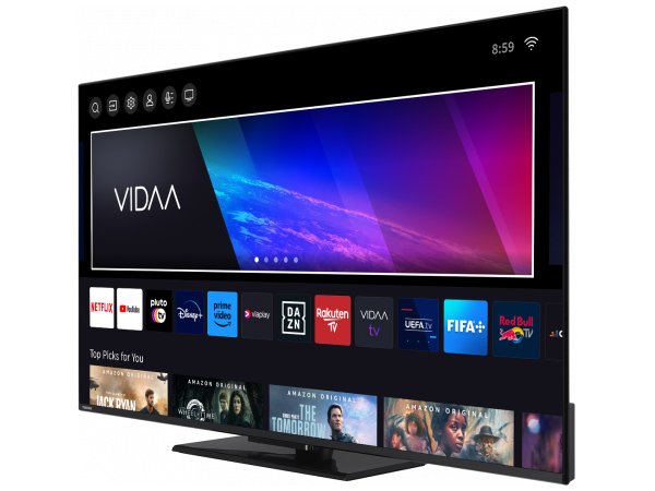 Toshiba 65qv3463dg 65 4k Uhd Qled Smart Tv Wifi Negro  - Televisor