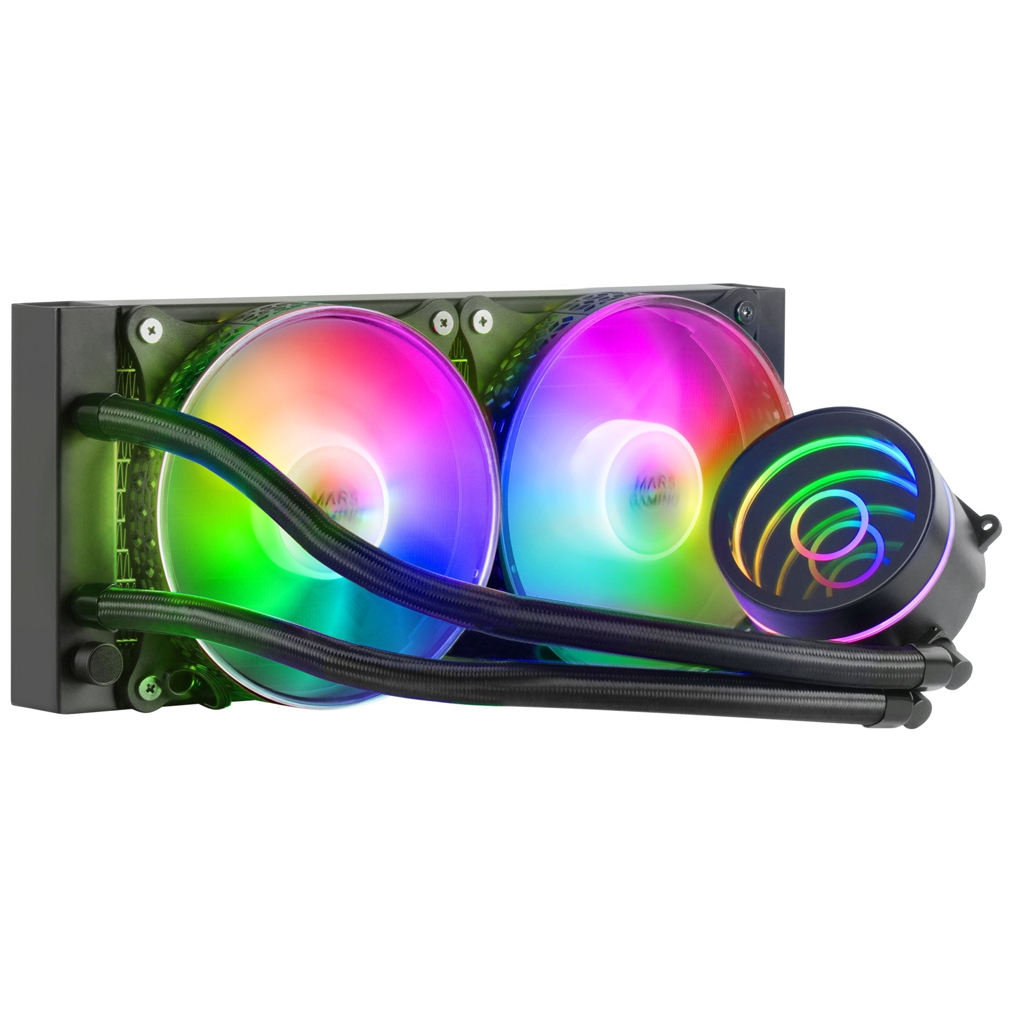 EAN 8435693102373 - Mars Gaming MLONE240 sistema de refrigeración para ordenador Procesador Kit de refrigeración líquida 12 c imagen 1