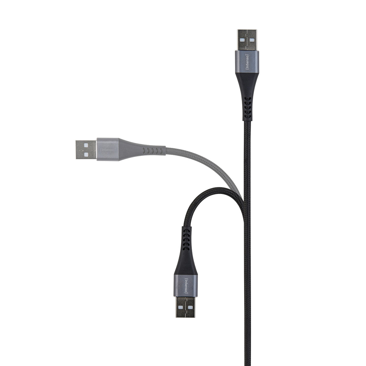 Intenso Usb-A/Usb-C Cable A60c Nylon 2m Black Double Pack