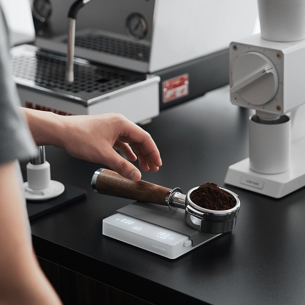 Báscula Para Café 3.0 Pro Negro Es6027b Mhw-3bomber