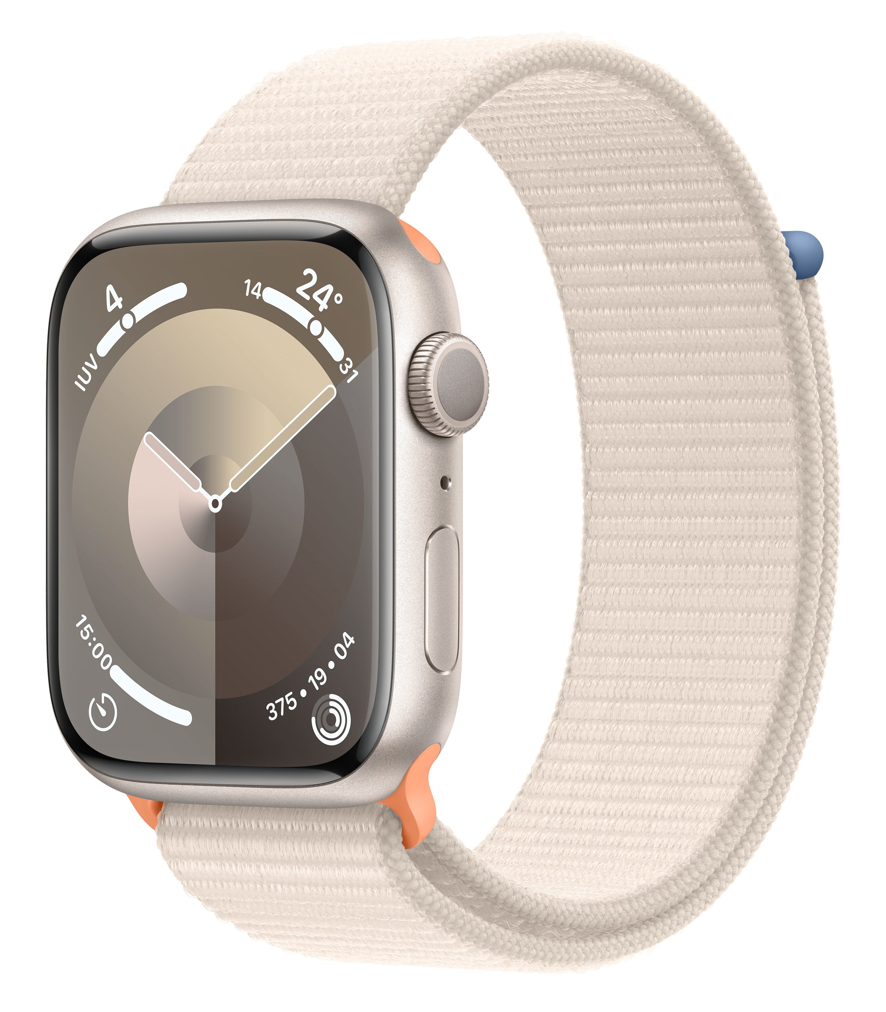 Apple Watch Series 9 45 Mm Digital 396 X 484 Pixeles Pantalla Táctil Beige Wifi Gps [Satélite]