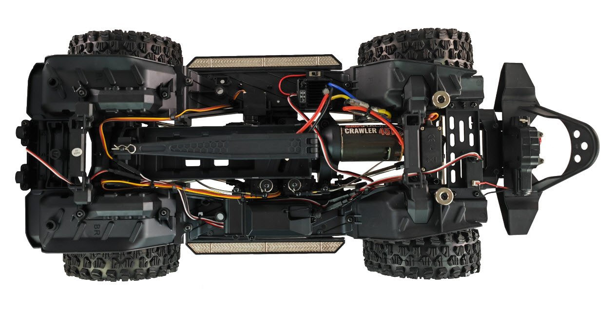 Rc Coche Amewi  Amxrock Crosmrail Crawler 4wd 1:10 Artr Anthr