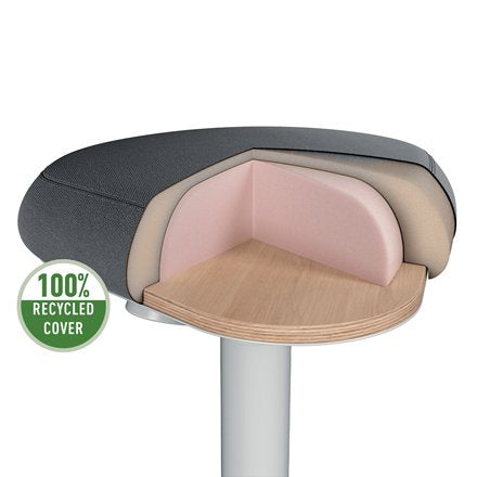 EAN 4002432138401 - Leitz 65440085 silla de oficina y de ordenador Asiento acolchado imagen 5
