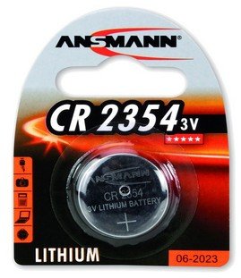 Pila De Botón Ansmann 3v Litio Cr2354, Blíster De 1 Pieza (1516-0012)